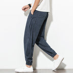 Men's Tapered Fit Pants-Meet Fashions