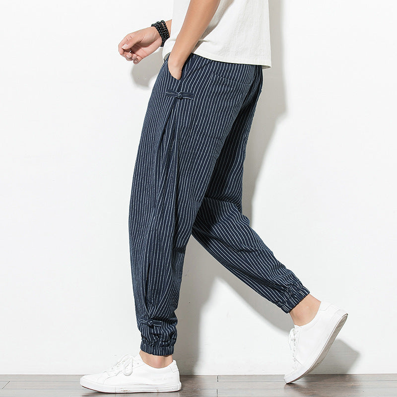 Men's Tapered Fit Pants-Meet Fashions