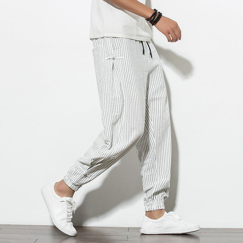 Men's Tapered Fit Pants-Meet Fashions