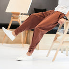 Men's Minimalist Tie-Hem Pants-Meet Fashions
