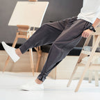 Men's Minimalist Tie-Hem Pants-Meet Fashions