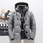 Men's Puffer Hoodie Jacket - Northline Style-Meet Fashions