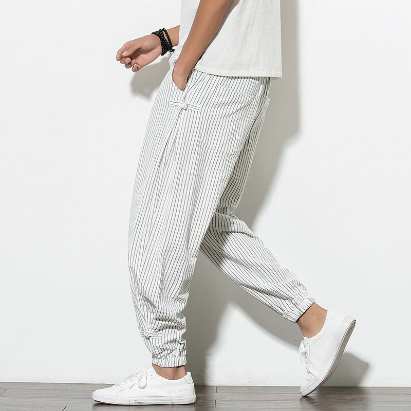 Men's Tapered Fit Pants-Meet Fashions
