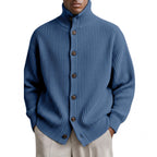 Men's Ribbed Cardigan-Meet Fashions