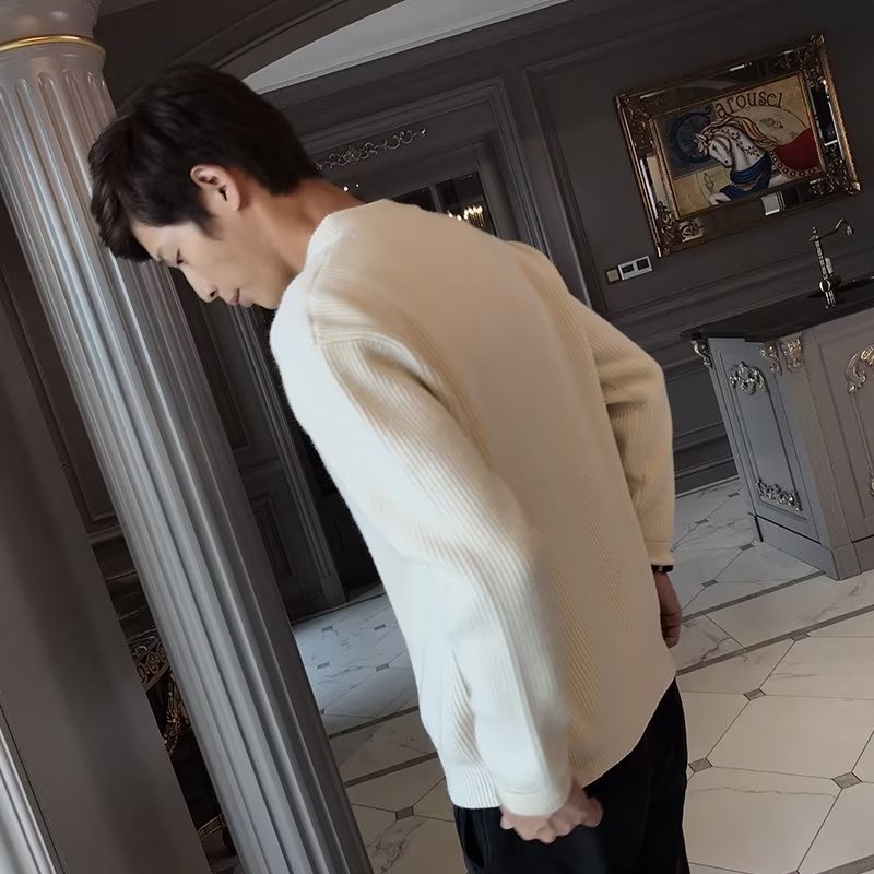 Men's Zip Cardigan - Stylish and Comfortable Knitwear-Meet Fashions