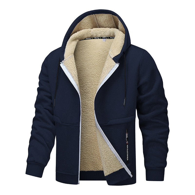 Men's Lined Hoodie Jacket - Atlas Style-Meet Fashions