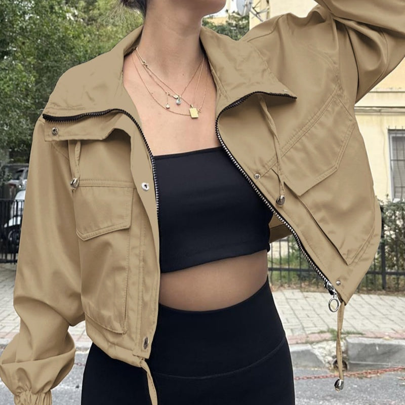Women's Soho Crop Jacket - Stylish and Versatile Outerwear-Meet Fashions