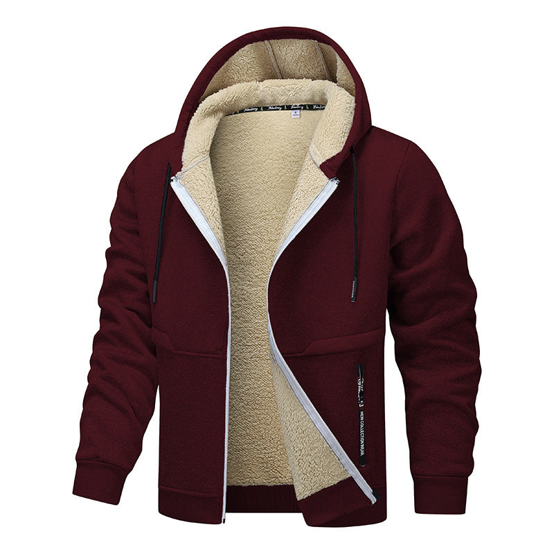 Men's Lined Hoodie Jacket - Atlas Style-Meet Fashions