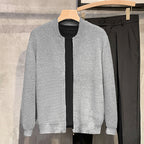 Men's Zip Cardigan - Stylish and Comfortable Knitwear-Meet Fashions