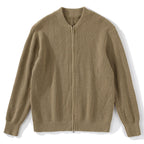 Men's Zip Cardigan - Stylish and Comfortable Knitwear-Meet Fashions