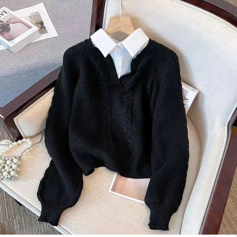 Women's Chic City Sweater Set-Meet Fashions