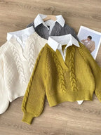 Women's Chic City Sweater Set-Meet Fashions