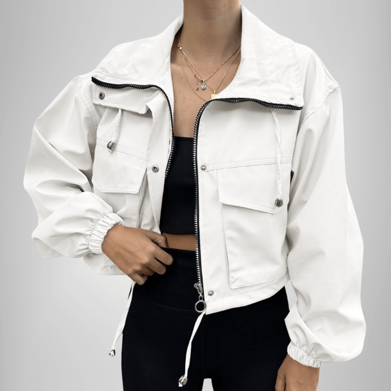 Women's Soho Crop Jacket - Stylish and Versatile Outerwear-Meet Fashions