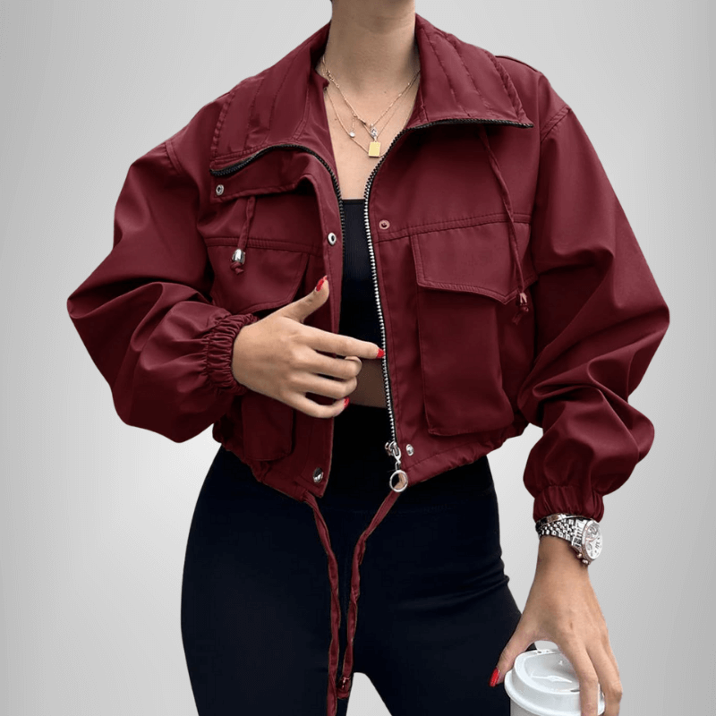 Women's Soho Crop Jacket - Stylish and Versatile Outerwear-Meet Fashions