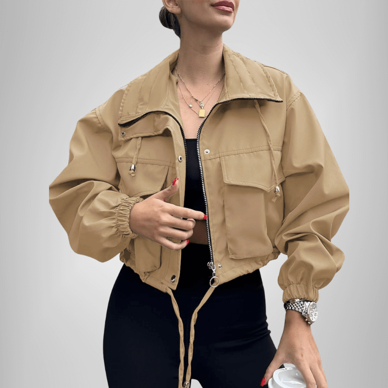 Women's Soho Crop Jacket - Stylish and Versatile Outerwear-Meet Fashions