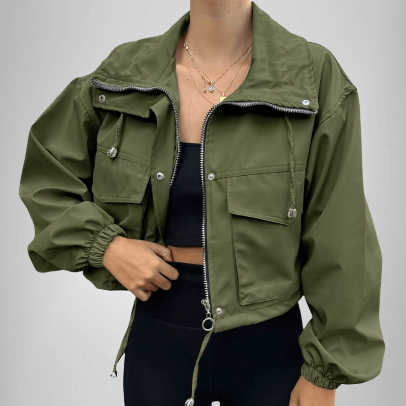 Women's Soho Crop Jacket - Stylish and Versatile Outerwear-Meet Fashions