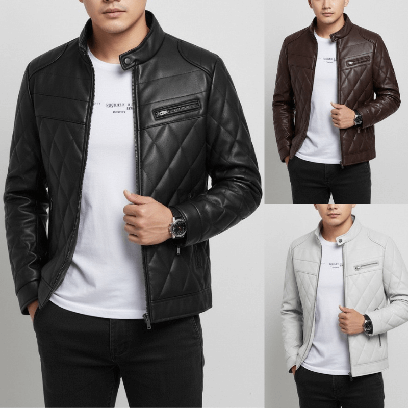 Men's Luxe Ironclad Jacket-Meet Fashions