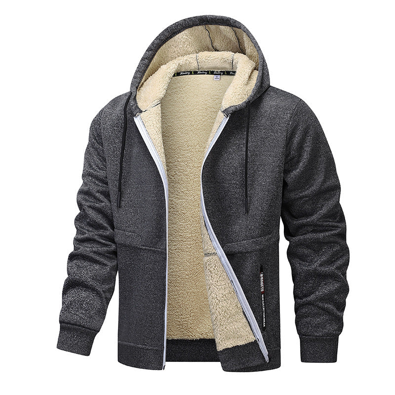 Men's Lined Hoodie Jacket - Atlas Style-Meet Fashions