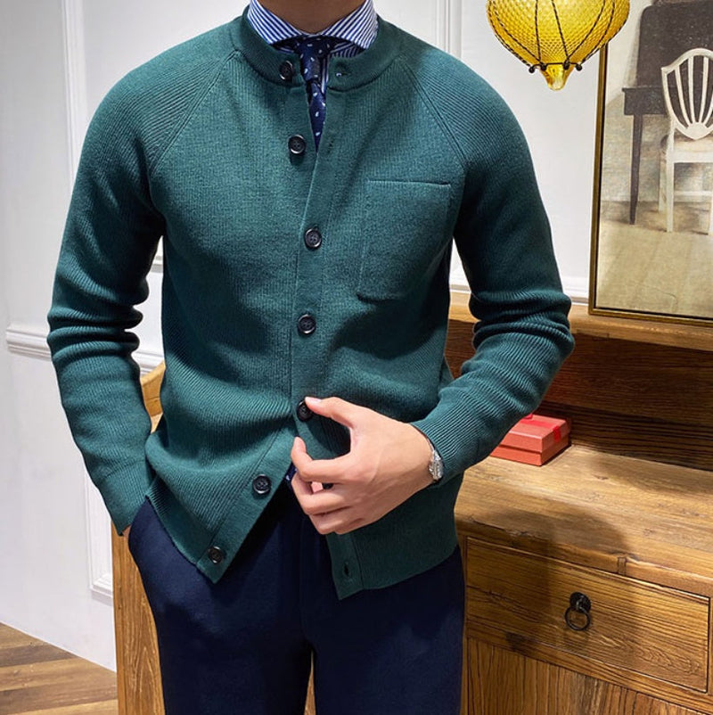 Men's Knit Cardigan - Stylish and Comfortable Sweater-Meet Fashions