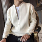 Men's Zip Cardigan - Stylish and Comfortable Knitwear-Meet Fashions