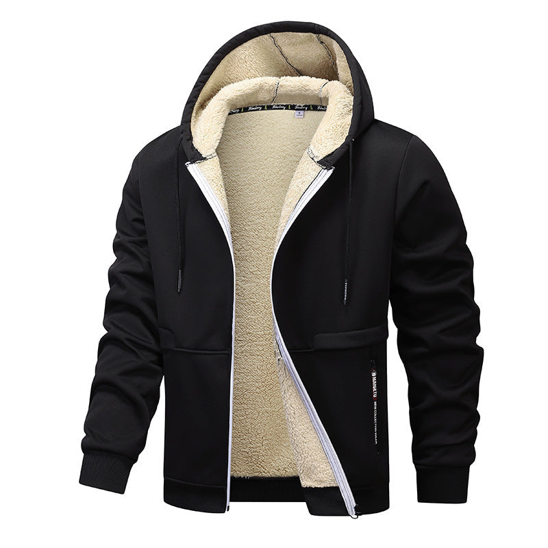 Men's Lined Hoodie Jacket - Atlas Style-Meet Fashions