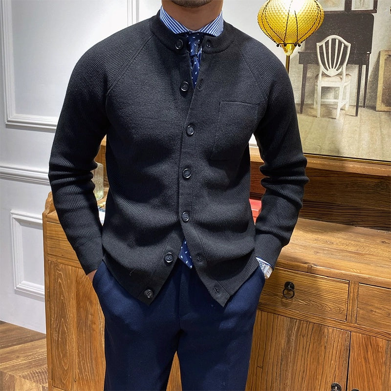 Men's Knit Cardigan - Stylish and Comfortable Sweater-Meet Fashions