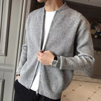 Men's Zip Cardigan - Stylish and Comfortable Knitwear-Meet Fashions