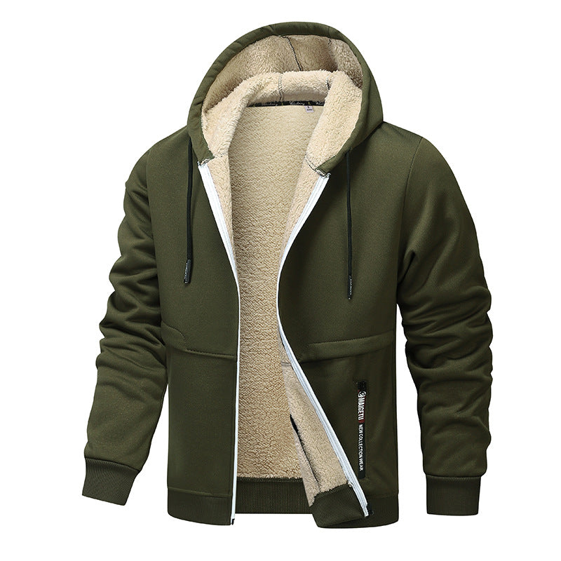 Men's Lined Hoodie Jacket - Atlas Style-Meet Fashions