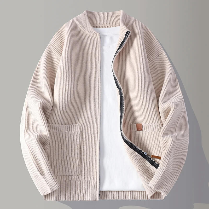 Men's Cozy Big Oak Cardigan-Meet Fashions