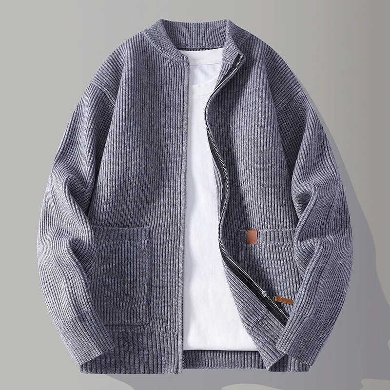 Men's Cozy Big Oak Cardigan-Meet Fashions